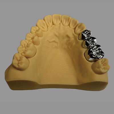 Buy CoCr Full Metal Crown And Bridge Smooth Polished Customizable online manufacture